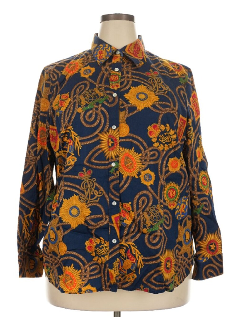 EUC Lauren by Ralph Lauren Size 2X Long Sleeve Button-Down Shirt